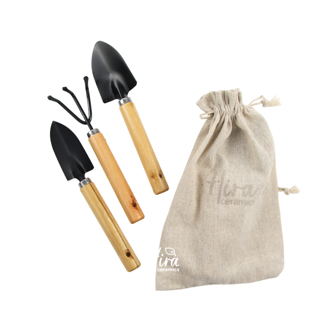 Set Jardín Herramientas + Bolsita