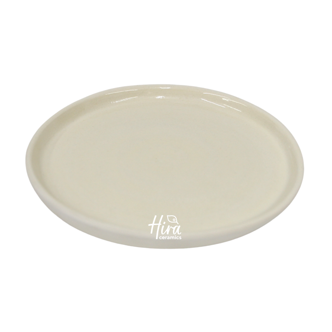 Plato Mediano Blanco 16,5cm