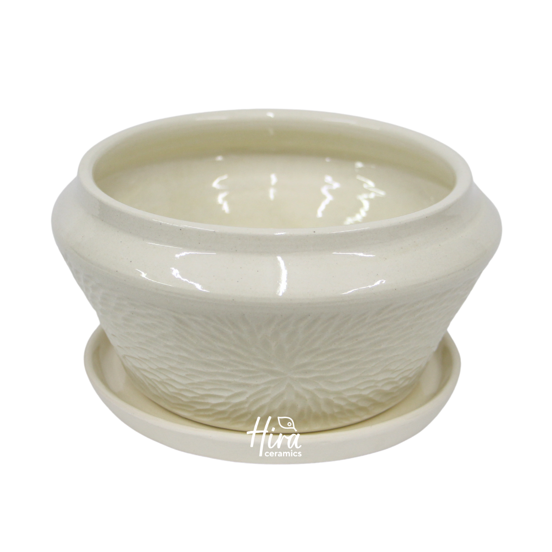 Plato Mediano Blanco 16,5cm