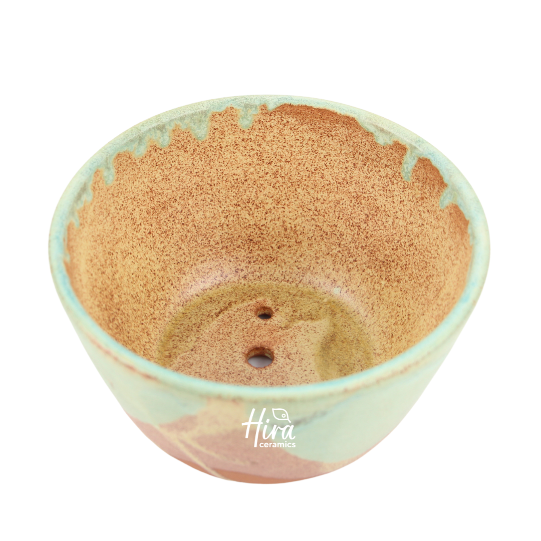 Maceta Bowl Verdosa