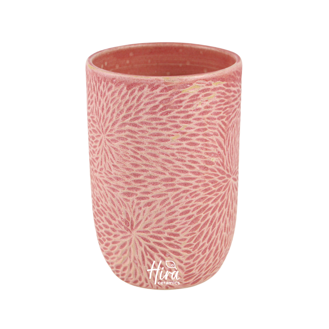 Florero Rosa Mate