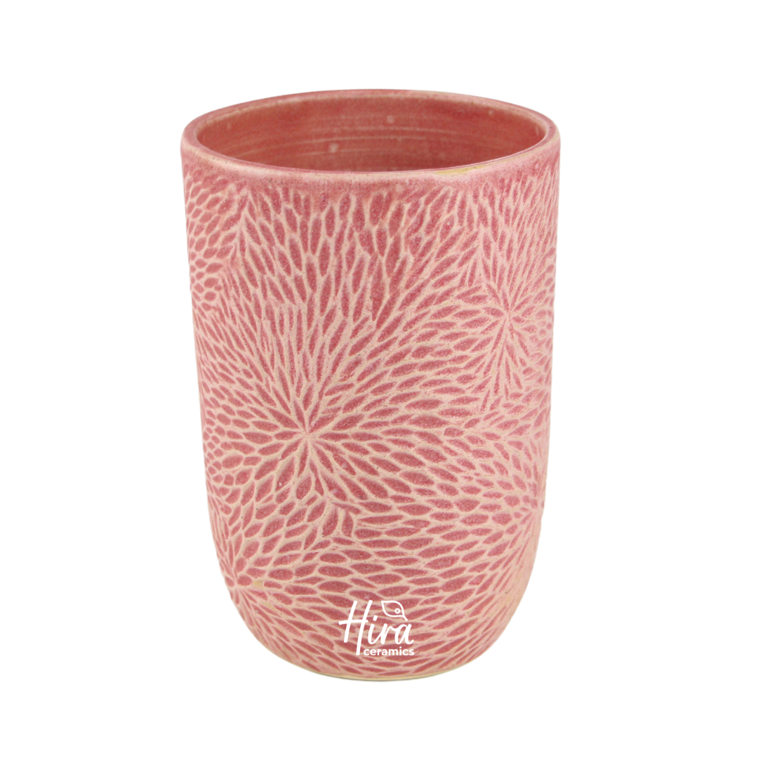 Florero Rosa Mate